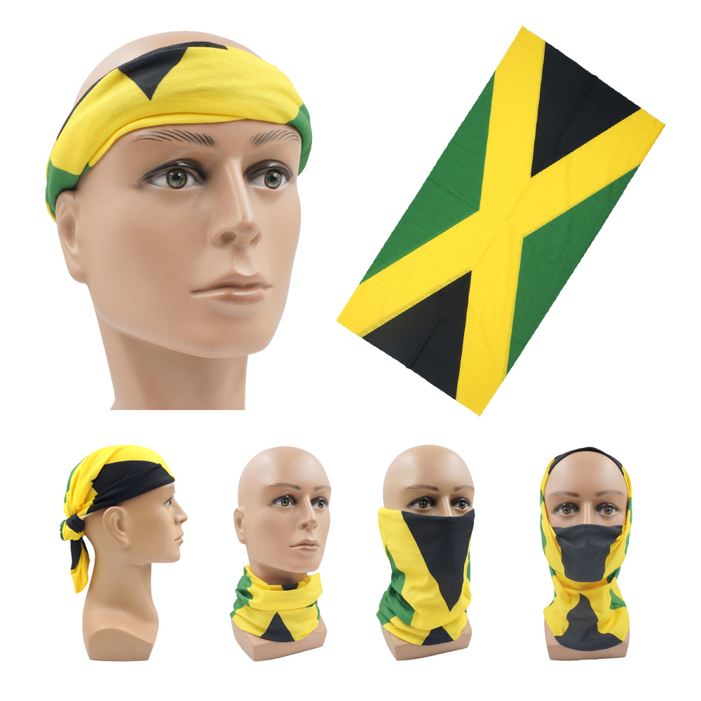 Head Gear Running - تنفس تشغيل قناع الوجه الأوشحة جامايكا