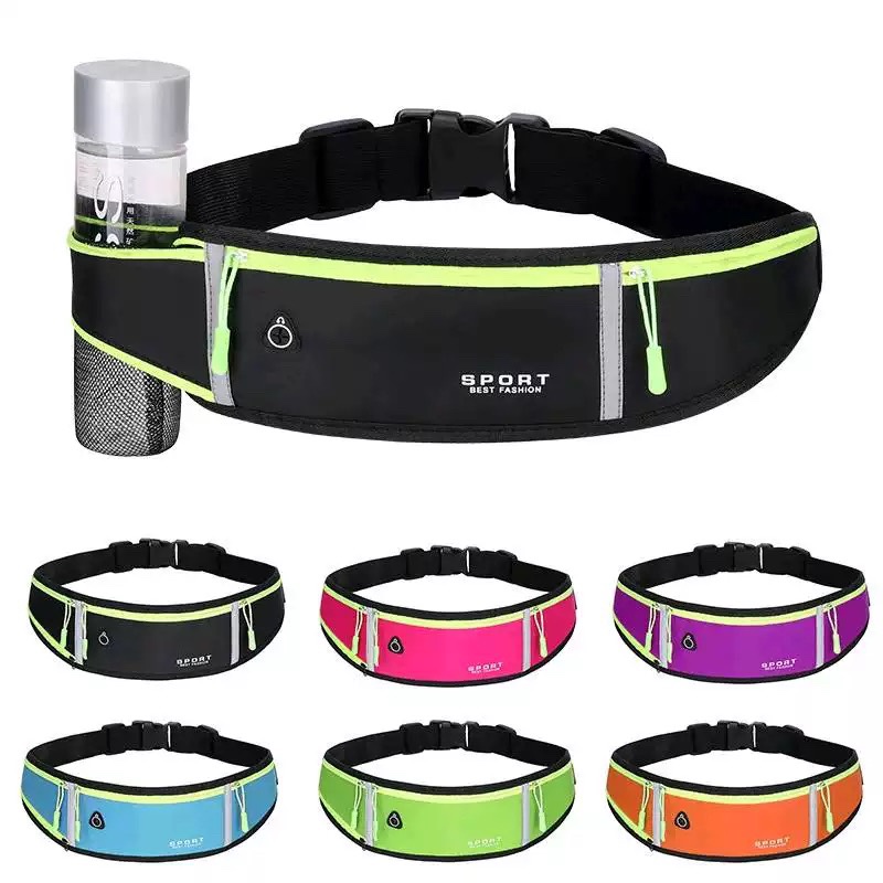 Running Gear Organizer - حقيبة خصر رياضية عاكسة للضوء ومقاومة