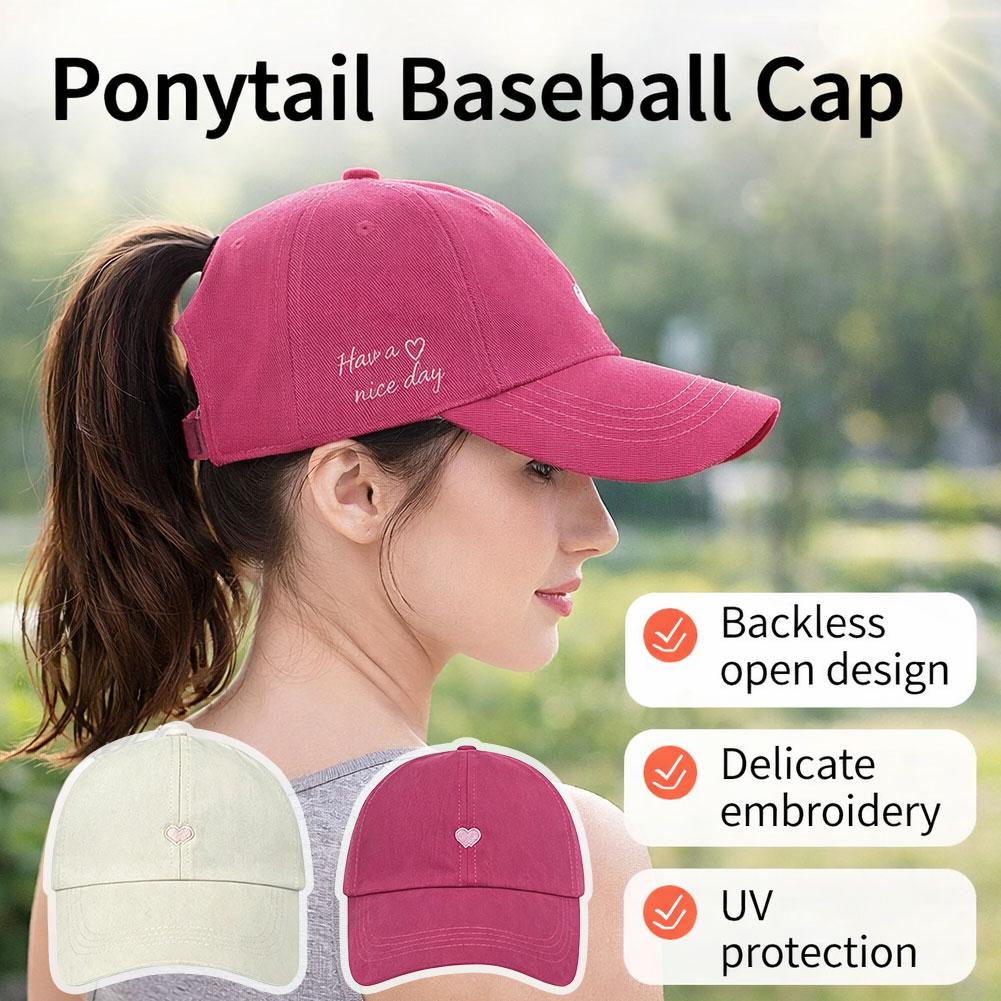 قبعة واقية من الشمس مطرزة بقلب - مراجعة Running Gear Hat وسعره