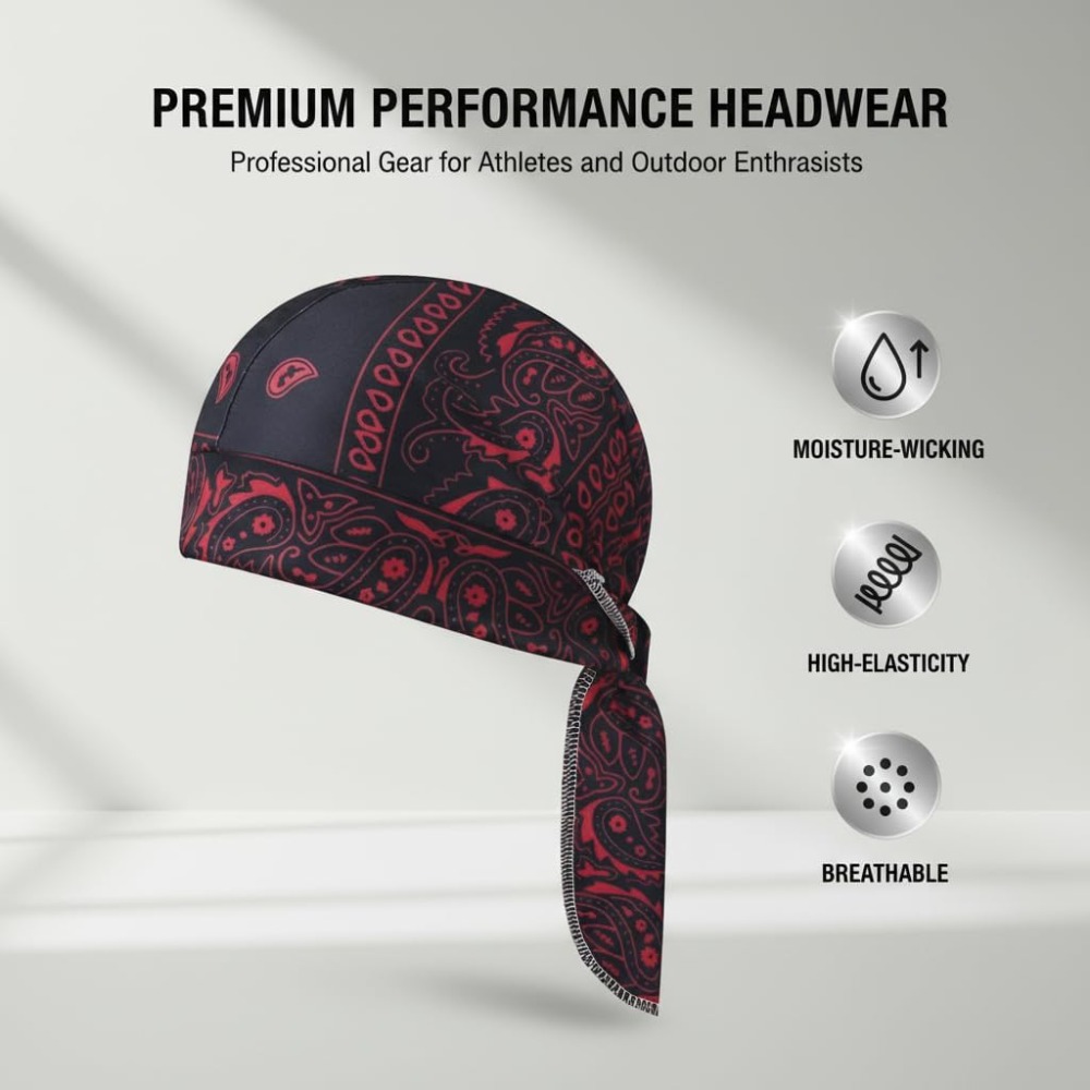 1-5 قطع قبعة تبريد للرأس، بطان - مراجعة Running Gear Hat وسعره