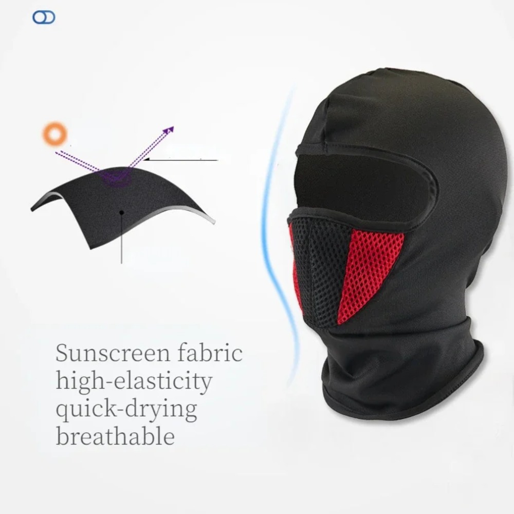 قناع وجه كامل لركوب الدراجات م - مراجعة Head Gear Running وسعره