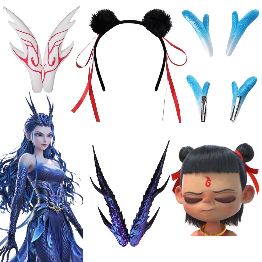 Nezha Ao Bing مقاطع الشعر التأ - مراجعة Head Gear Running وسعره