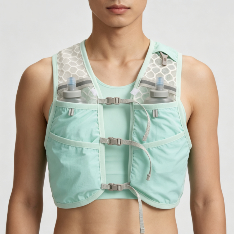 سترة ترطيب للجري مع جيبين للزج - مراجعة Running Gear For وسعره