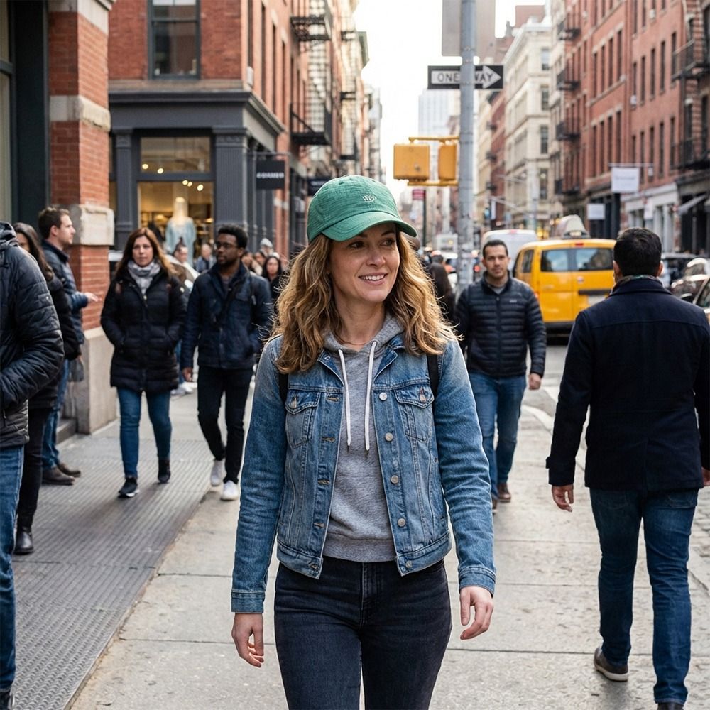 قبعة شمسية رقيقة بنقشة مربعات، - مراجعة Running Gear Hat وسعره