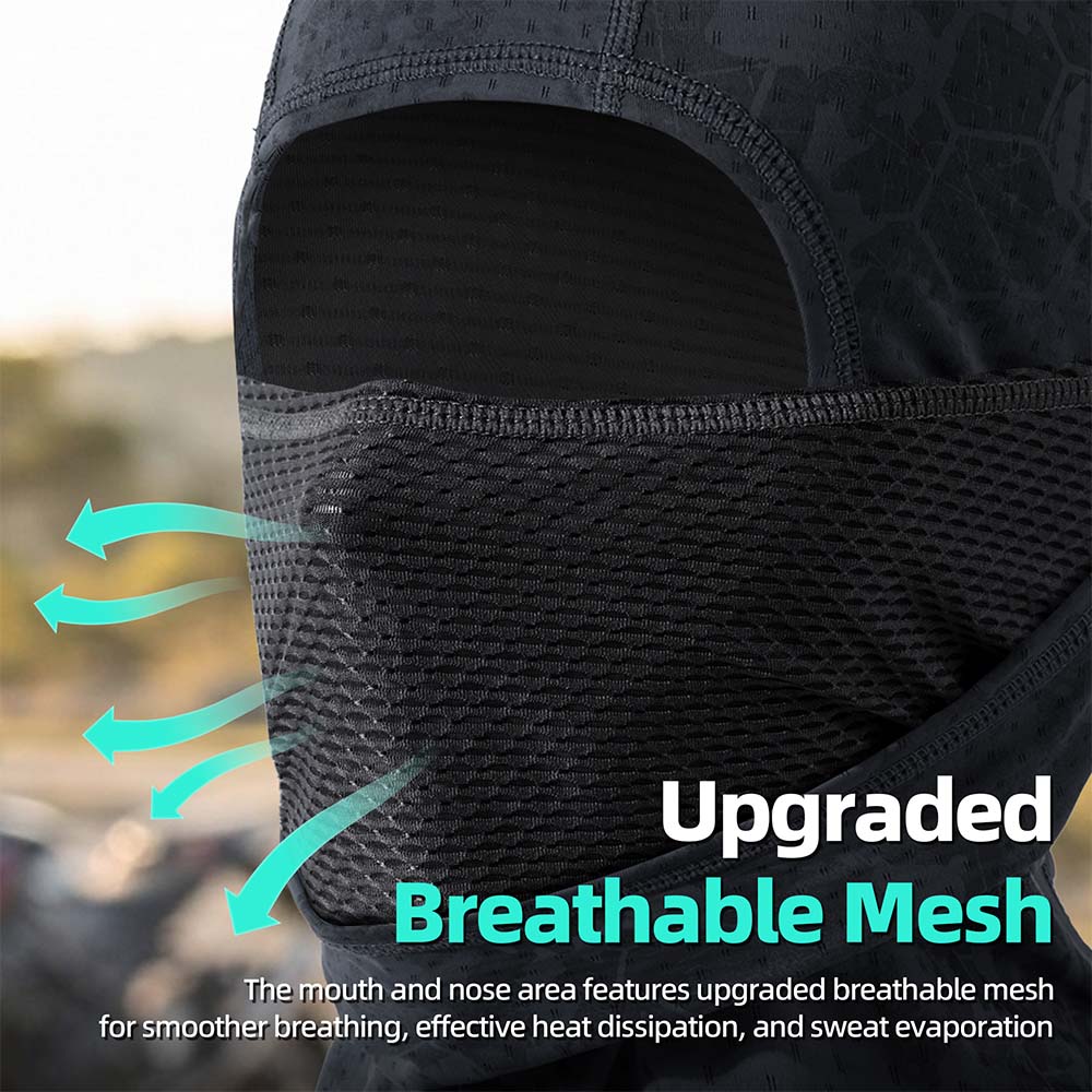 قناع وجه كامل قابل للتنفس مع ح - مراجعة Head Gear Running وسعره